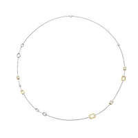Classic Edge Dimensions Long Necklace