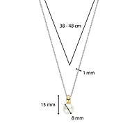 Cosmic Pearl Golden Necklace