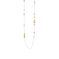 Rope Link Golden Necklace