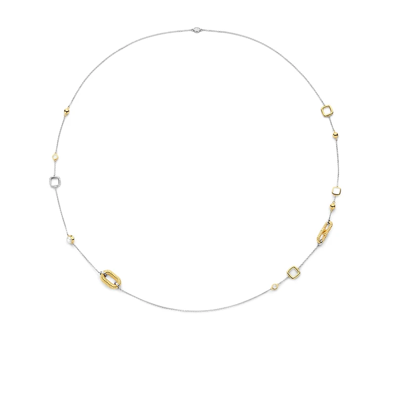 Rope Link Golden Necklace