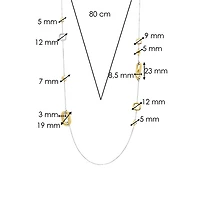 Rope Link Golden Necklace