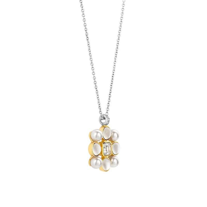 Pearl Cluster Small Necklace