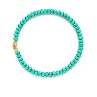 Tropical Turquoise Bead Necklace