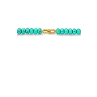 Tropical Turquoise Bead Necklace