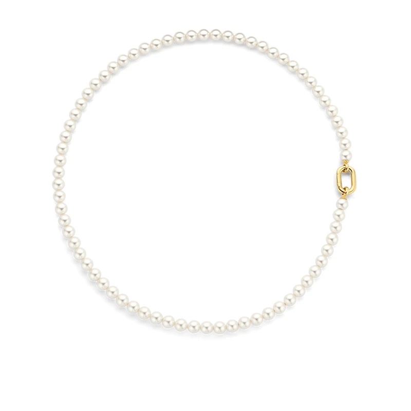 Pearl Cluster Necklace
