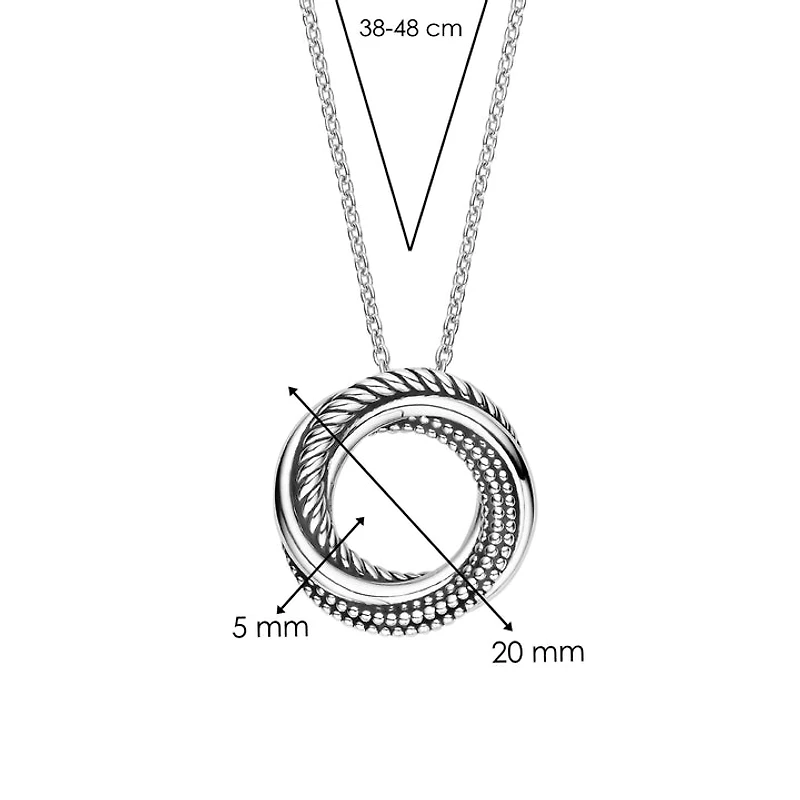Pretty Patterns Trinity Necklace