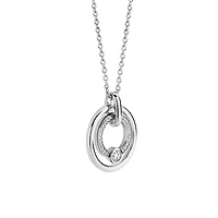 Shine Around Silver Necklace