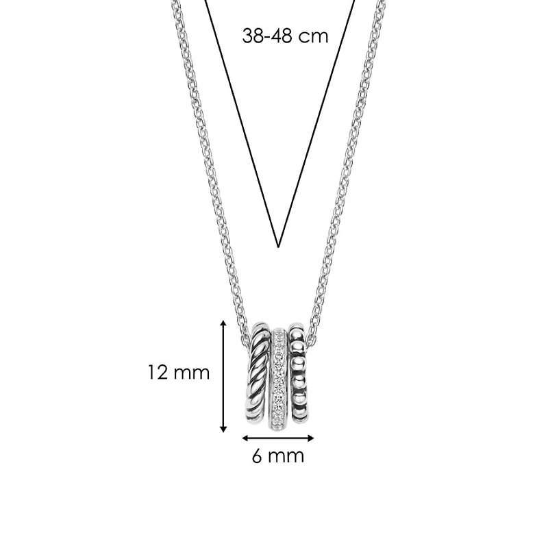 Pretty Patterns Sparking Necklace