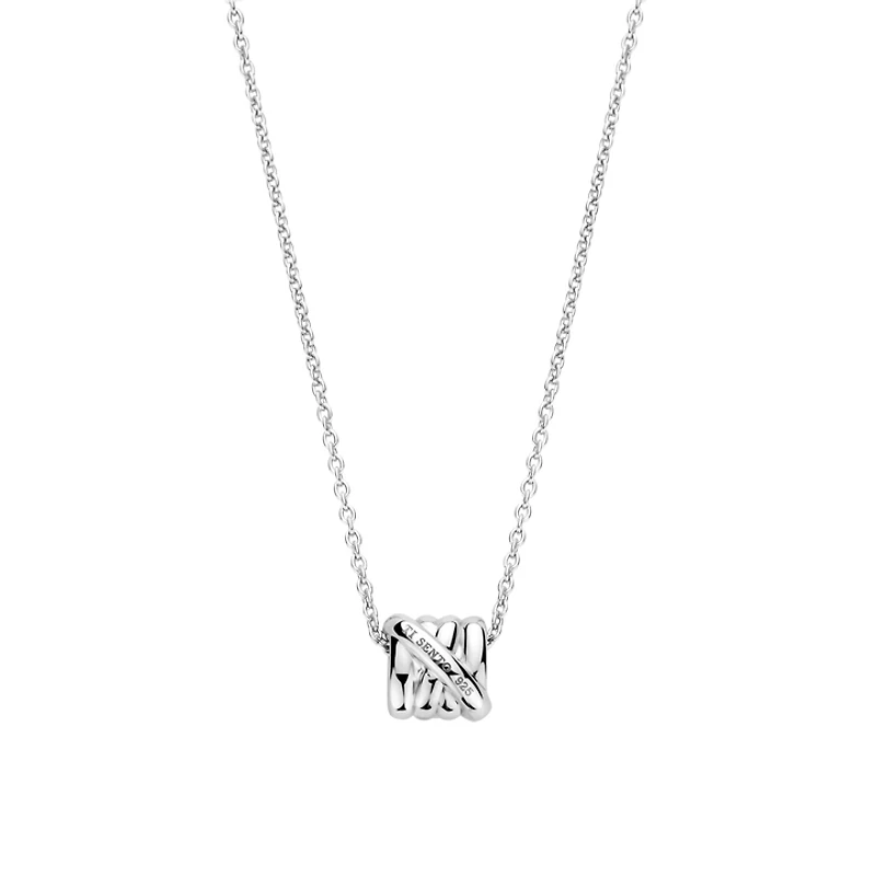 Entwined Two Tone Necklace