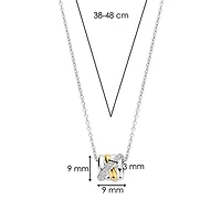 Entwined Two Tone Necklace