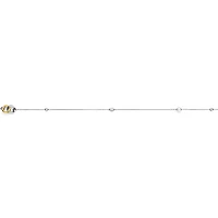 XOXO Two Tone Pave Long Necklace