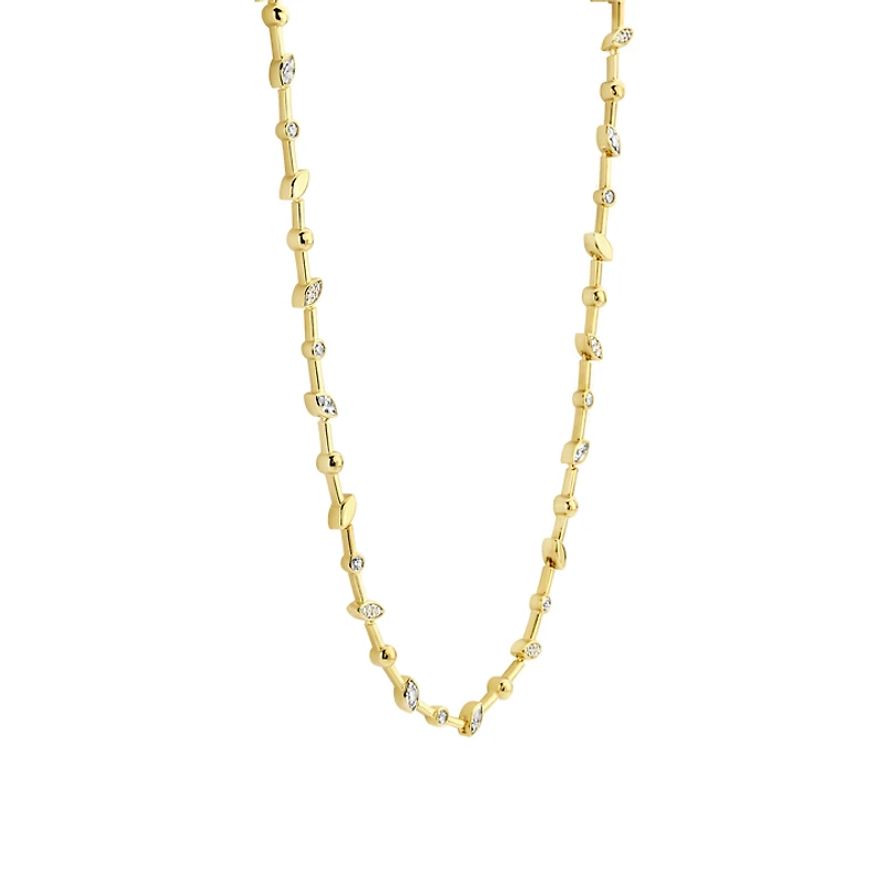 Demure Golden Necklace