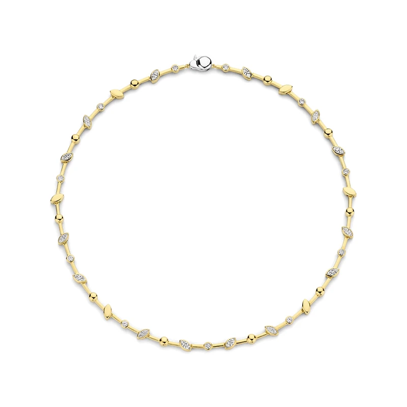 Demure Golden Necklace