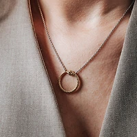 Snake Oh Necklace