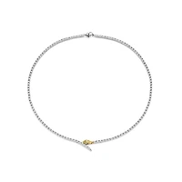 Snake Shine Tennis Necklace