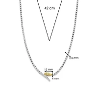 Snake Shine Tennis Necklace