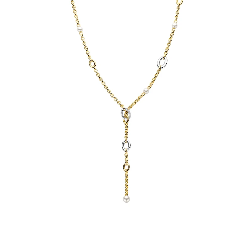 Pearl Serene Lariat Necklace