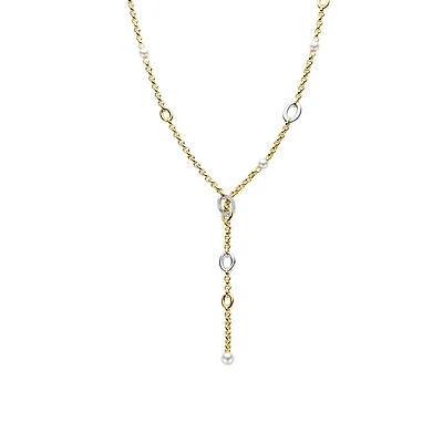 Pearl Serene Lariat Necklace