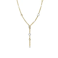 Pearl Serene Lariat Necklace