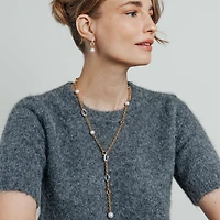 Pearl Serene Lariat Necklace