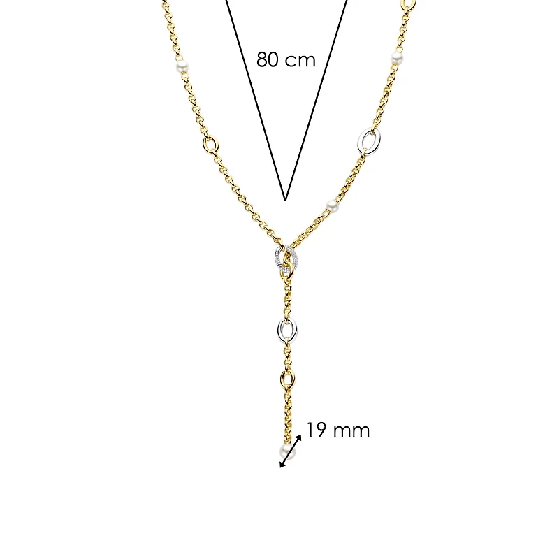 Pearl Serene Lariat Necklace