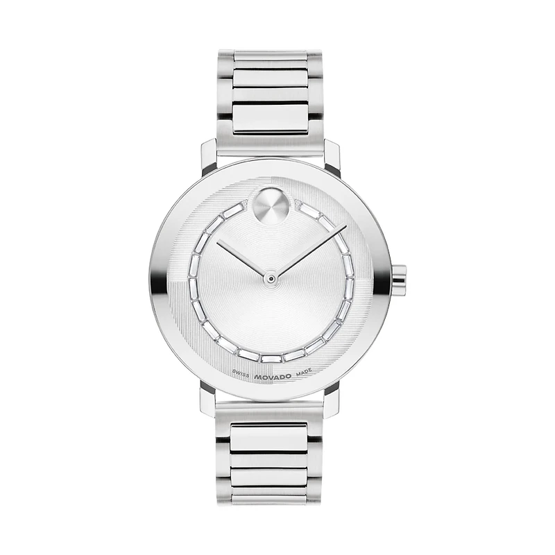 Bold Evolution Baguette Crystals 34MM Watch