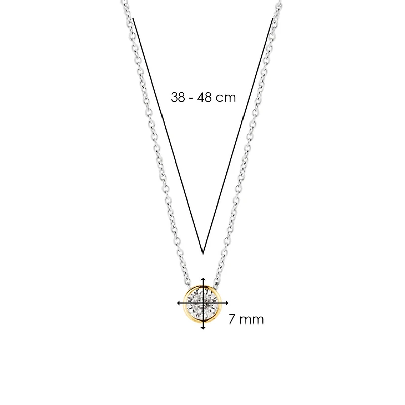 Mini Dot Golden Necklace