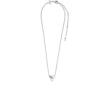 White Pearl Trio Necklace