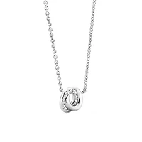 Infinite Wish Silver Necklace