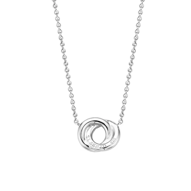 Infinite Wish Silver Necklace