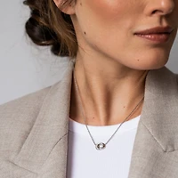 Infinite Wish Silver Necklace