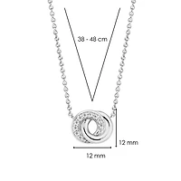 Infinite Wish Silver Necklace