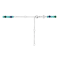 Radiant Blue Paraiso 4mm Bead Necklace