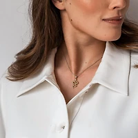 Sophisticated Snake Golden Necklace