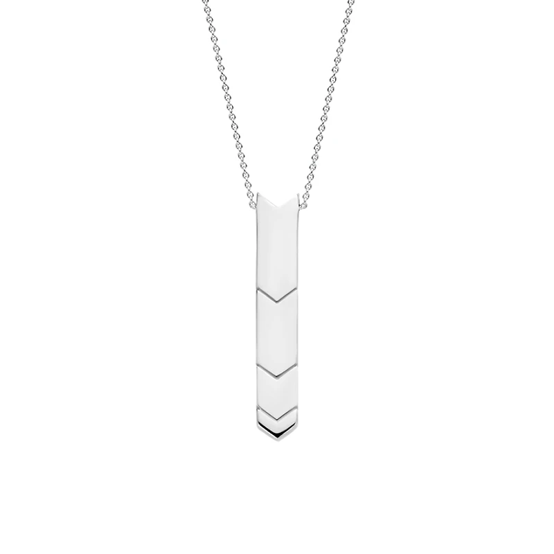 Black Onyx Arrow Necklace