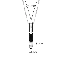 Black Onyx Arrow Necklace