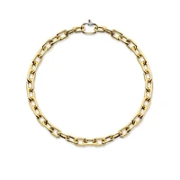 Chunky Golden Links Necklace