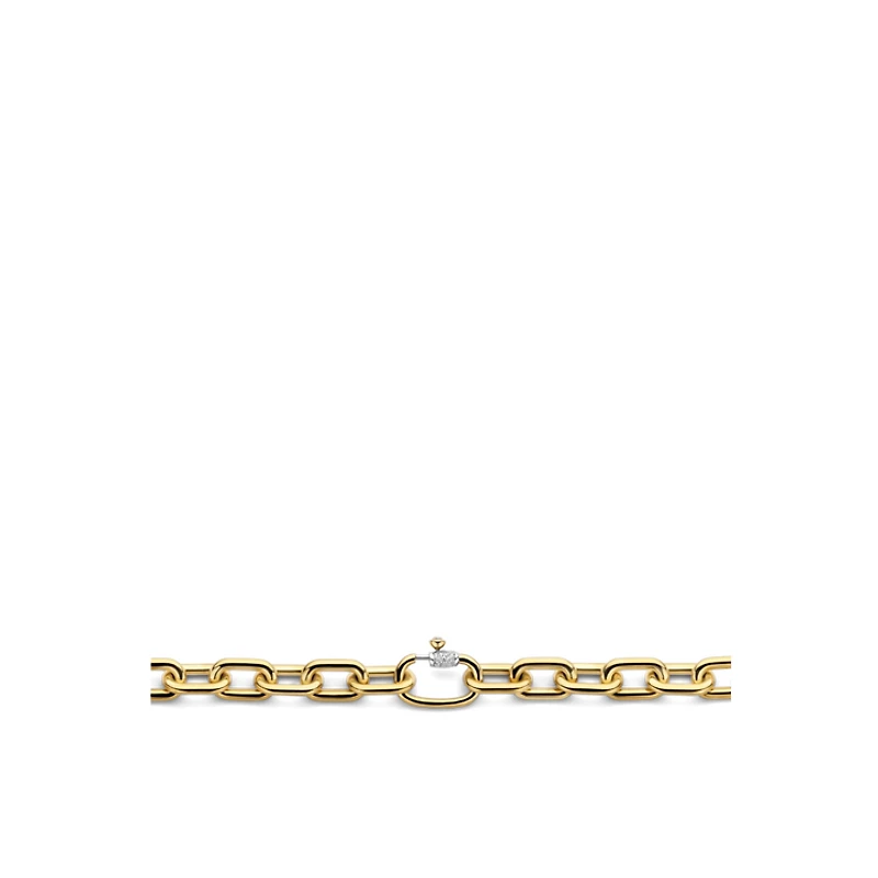 Chunky Golden Links Necklace
