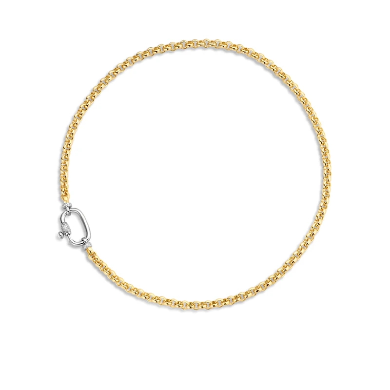 Opulent Rolo Golden Necklace