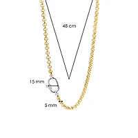 Opulent Rolo Golden Necklace