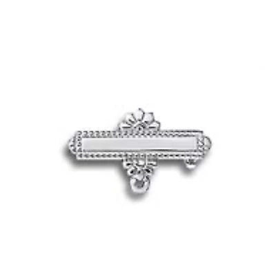 14K White Gold Baby Pin