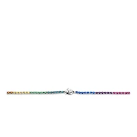 Rainbow Tennis Necklace 15.3''