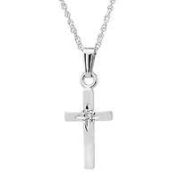 Cross Diamond Kids Necklace
