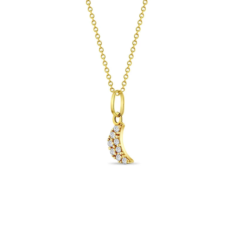 Sparkling Moon Kids Necklace