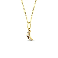 Sparkling Moon Kids Necklace