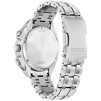 Carson 43MM Black/Steel Chronograph Watch