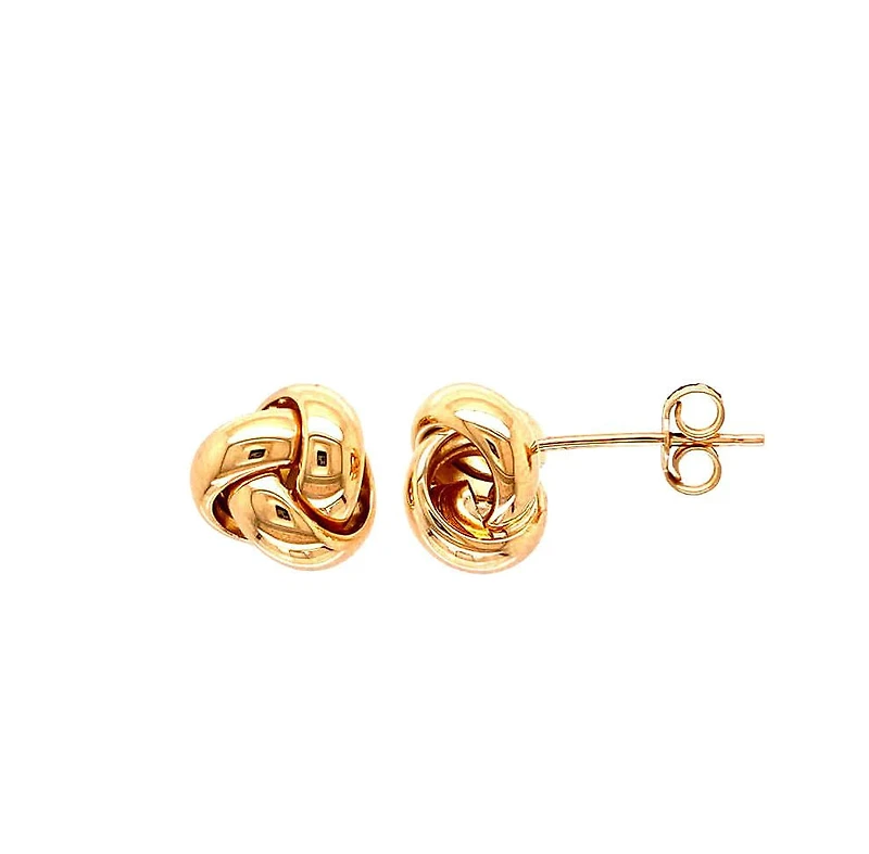 Love Knot 9MM Stud Earrings