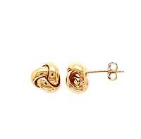 Love Knot 9MM Stud Earrings