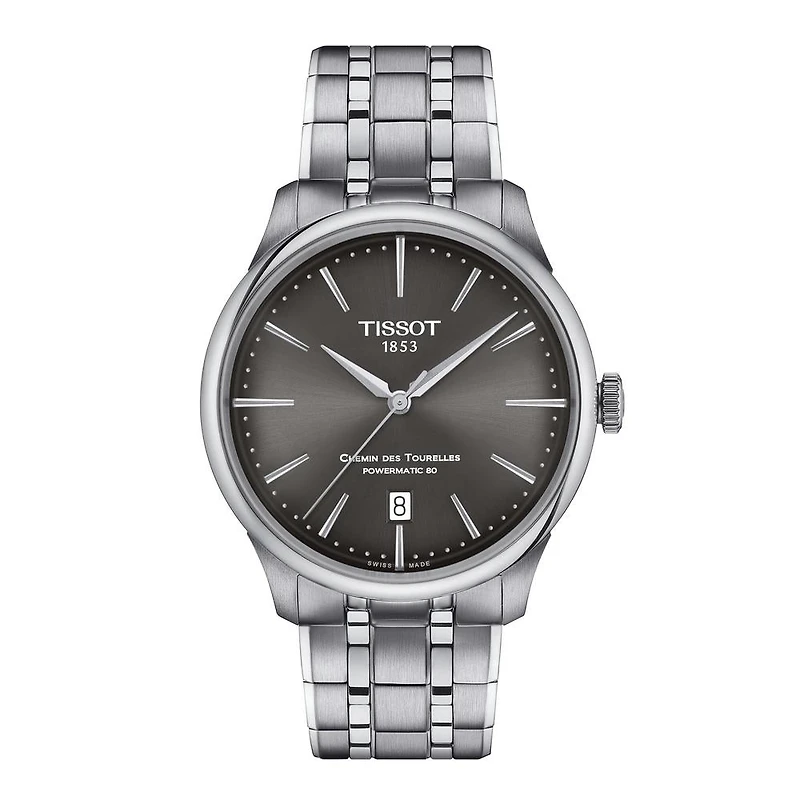 Chemin Des Tourelles Grey 39MM Watch