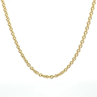 Oval 2.5MM Solid Chain